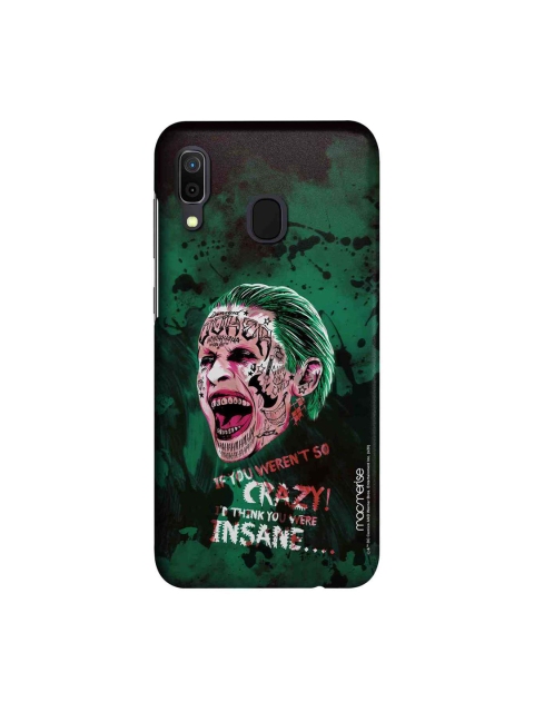 macmerise Green & Pink Crazy Insane Joker Sublime Samsung Galaxy A30 Back Case