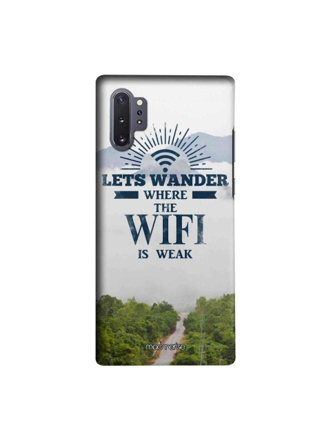 macmerise White & Green Wander Without Wifi Sublime Samsung Galaxy Note10 Plus Back Cover