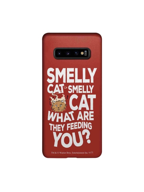 macmerise Red & White Friends Smelly Cat Sublime Samsung Galaxy S10 Plus Back Case