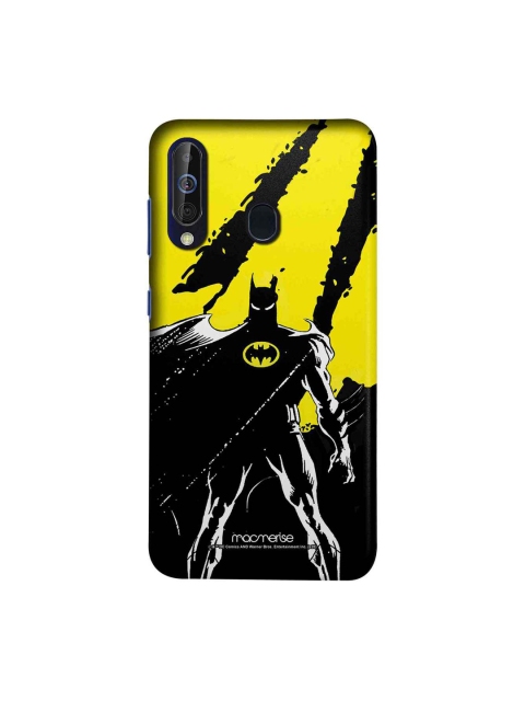 macmerise Yellow & Black DC Comics Bat On The Lookout Samsung Galaxy M40 Back Case