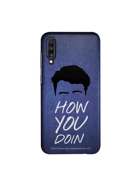 macmerise Blue & Black Friends How You Doin Samsung Galaxy A70 Back Case
