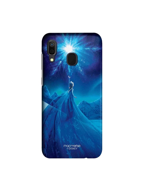 macmerise Blue Disney Shining Bright Elsa Sublime Samsung Galaxy A30 Back Case