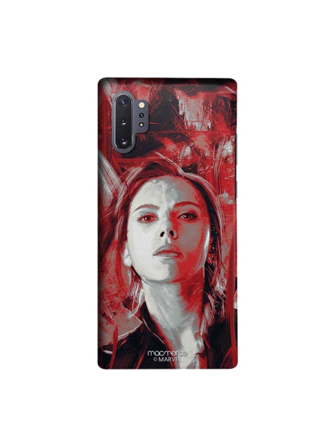 macmerise Red & Grey Marvel Comics Widow Samsung Galaxy Note 10 Plus Back Case