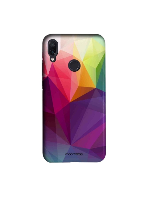 macmerise Pink & Green Crystal Art Sublime Xiaomi Redmi Note 7 Back Cover