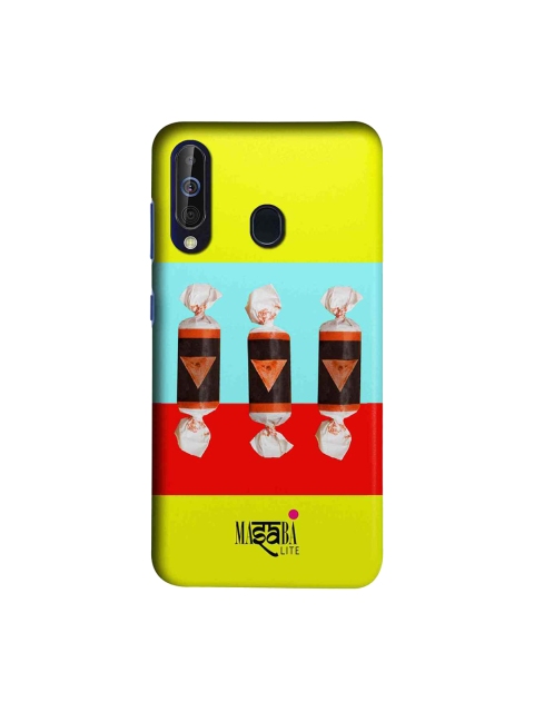 macmerise Yellow & Blue Masaba Cone Candy Sublime Samsung Galaxy M40 Back Case