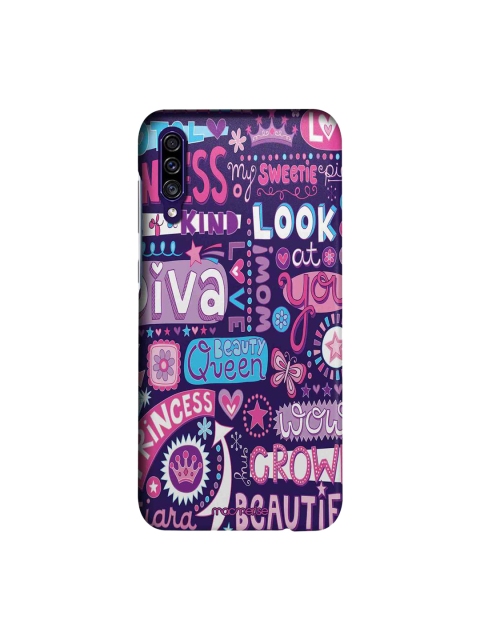macmerise Purple & Pink Diva Diaries Sublime Samsung Galaxy A30S Back Case