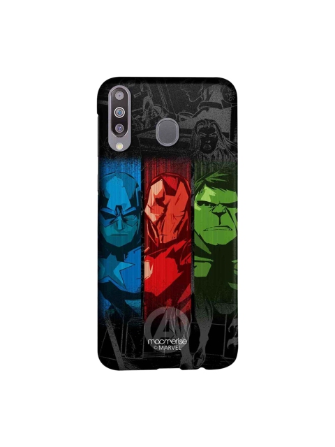 macmerise Black & Red Marvel Comics Avengers Sketch Sublime Samsung Galaxy M30 Back Case