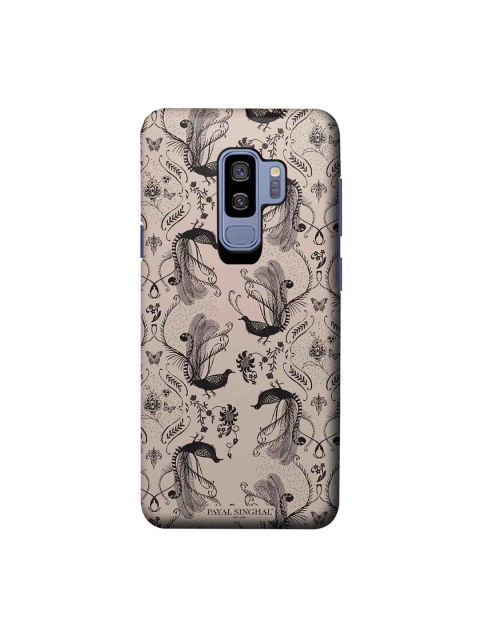 macmerise Beige & Black Payal Singhal Blush Arabic Jant Samsung Galaxy S9 Plus Back Cover