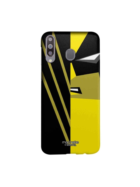 macmerise Black & Yellow Face Focus Wolverine Samsung Galaxy M30 Back Case