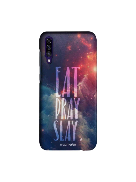 macmerise Purple & Red Eat Pray Slay Sublime Samsung Galaxy A30S Back Case
