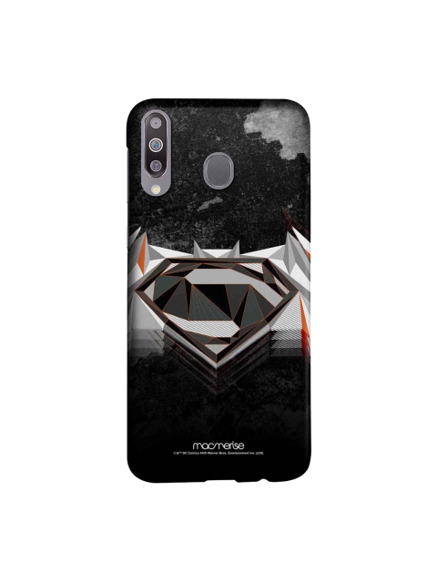 macmerise Black & Grey DC Comics Men Of Steel Sublime Samsung Galaxy M30 Back Case