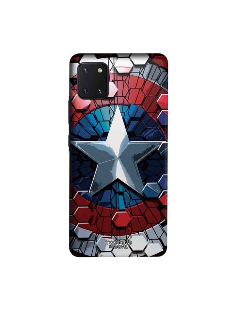 macmerise Blue & Red Hex Shield Sublime Samsung Note10 Lite Back Cover