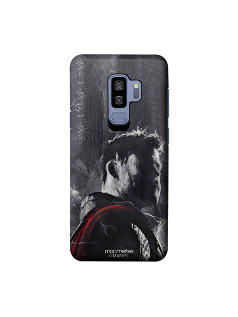 macmerise Grey & Red Marvel Comics Charcoal Art Thor Sublime Samsung Galaxy S9 Plus Back Case