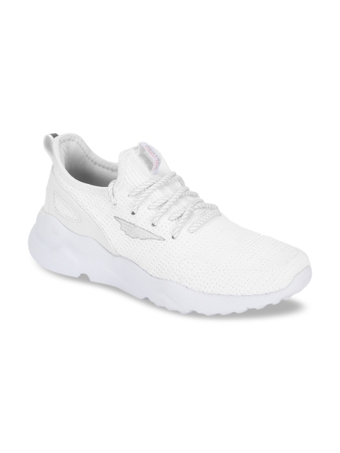 Red Tape Women White Mesh Walking Shoes