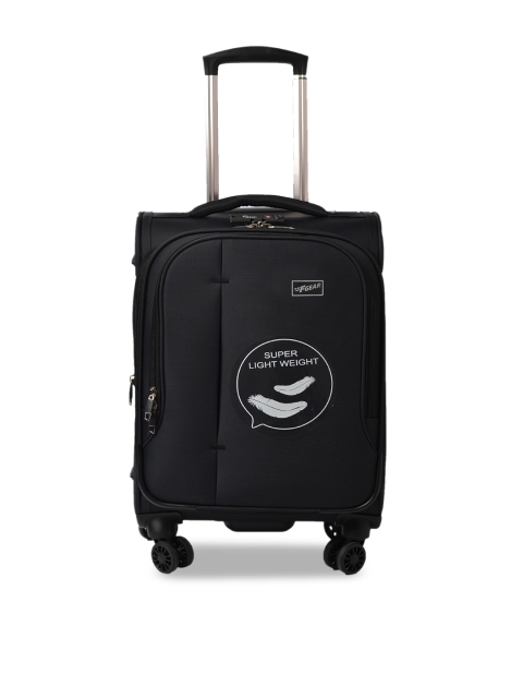 F Gear Black Printed Super Light Weight Soft-Sided Large Trolley Suitcase 87L
F Gear Black Printed Super Light Weight Soft-Sided Large Trolley Suitcase 87L