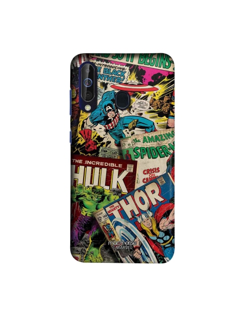 macmerise Multicoloured Marvel Comics Collection Sublime Samsung Galaxy A60 Back Case, Multi
macmerise Multicoloured Marvel Comics Collection Sublime Samsung Galaxy A60 Back Case, Multi