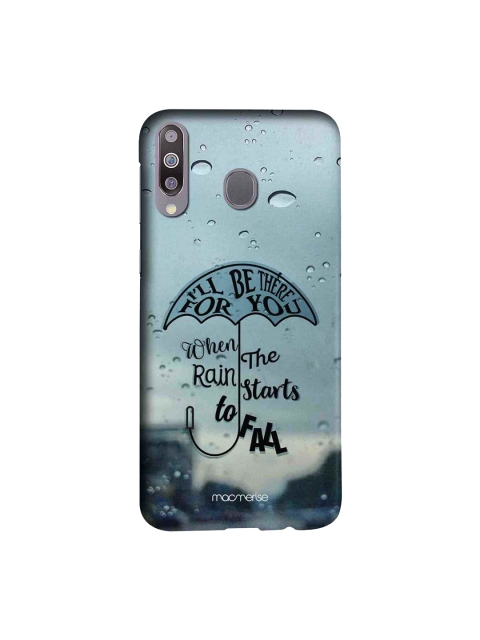 macmerise Teal Blue & Black Be There for You Sublime Samsung Galaxy M30 Back Cover