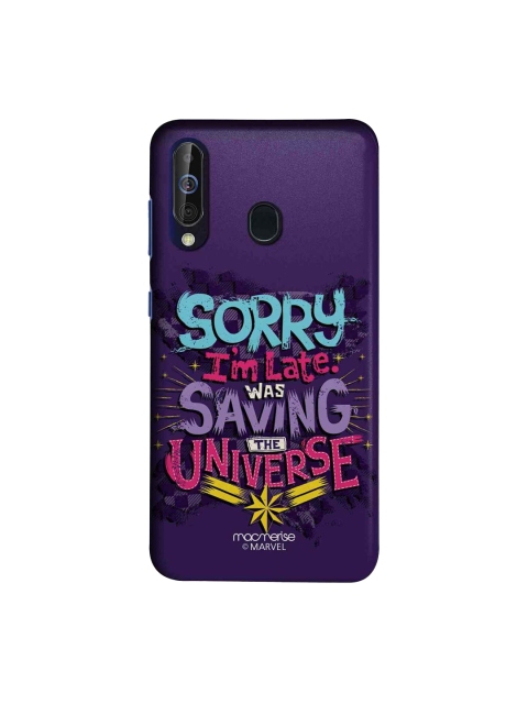 macmerise Purple & Pink Marvel Comics Saving The Universe Sublime Samsung Galaxy A60 Back Cover
macmerise Purple & Pink Marvel Comics Saving The Universe Sublime Samsung Galaxy A60 Back Cover