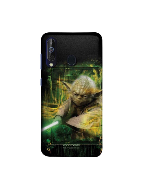 macmerise Black & Green Star Wars Furious Yoda Sublime Samsung Galaxy A60 Back Case