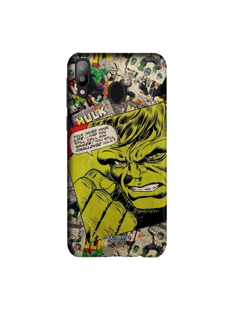 macmerise Green & Grey Marvel Comics Comic Hulk Sublime Samsung Galaxy M20 Back Cover
macmerise Green & Grey Marvel Comics Comic Hulk Sublime Samsung Galaxy M20 Back Cover