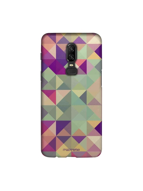 macmerise Green & Beige Kaleidoscope Sublime OnePlus 6 Back Cover