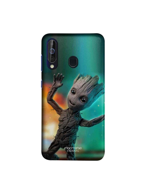 macmerise Green & Grey Marvel Comics Baby Groot Dance Sublime Samsung Galaxy A60 Back Case