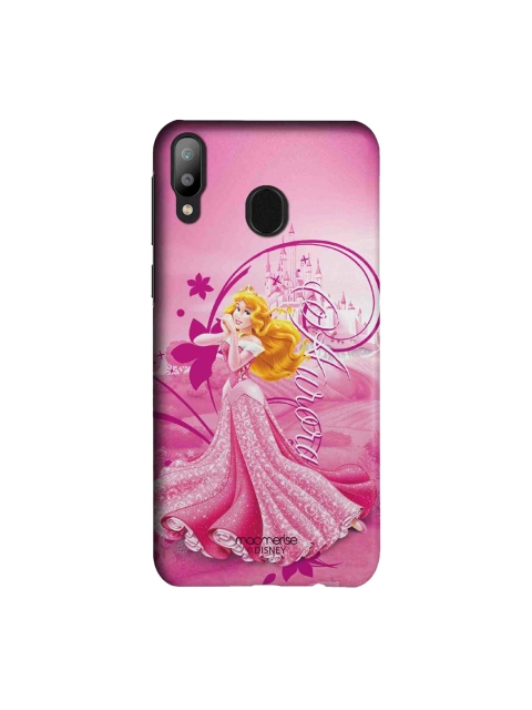 macmerise Pink & Yellow Disney Aurora Sublime Samsung Galaxy M20 Back Case