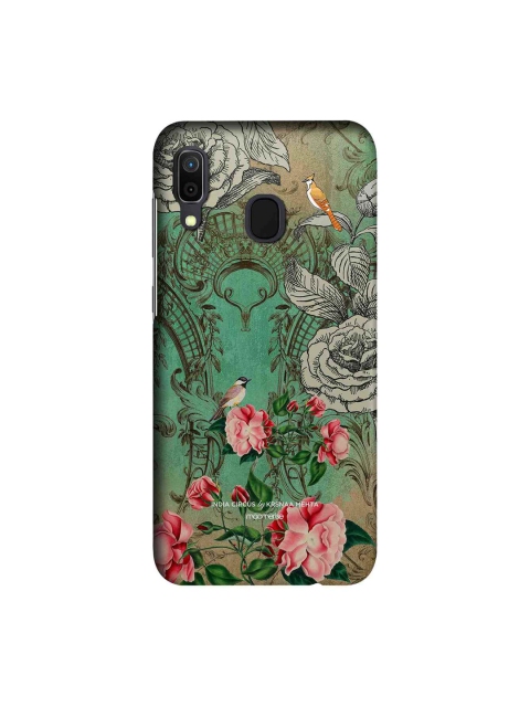 macmerise Green & Pink India Circus Bird Gaze Sublime Samsung Galaxy A30 Back Case