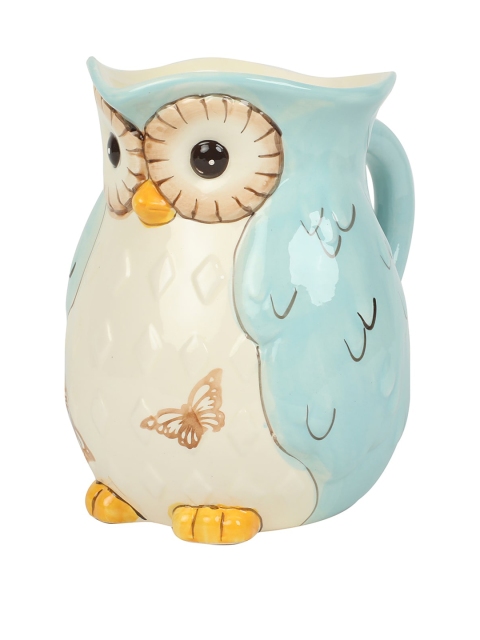 Chumbak Blue Stoneware Water Jug
