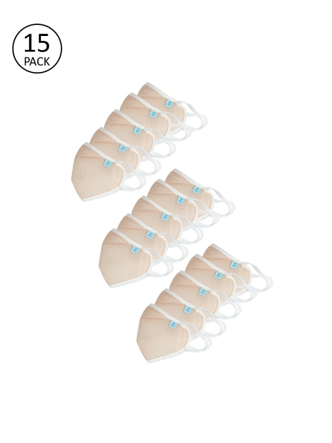 ZIYAA Unisex 15 Pcs Blue Solid 4-Ply Anti-Pollution Reusable Protective Outdoor Masks, Beige
ZIYAA Unisex 15 Pcs Blue Solid 4-Ply Anti-Pollution Reusable Protective Outdoor Masks, Beige