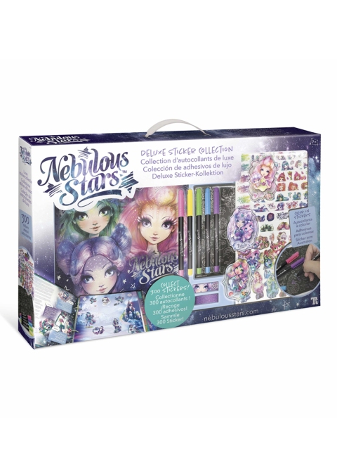 Nebulous Stars Kids Multicoloured Deluxe Sticker Collection Do It Yourself Kit, Multi
Nebulous Stars Kids Multicoloured Deluxe Sticker Collection Do It Yourself Kit, Multi