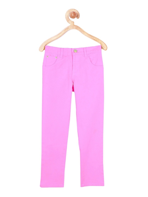 Cherry Crumble Boys Purple Regular Fit Mid-Rise Clean Look Jeans
