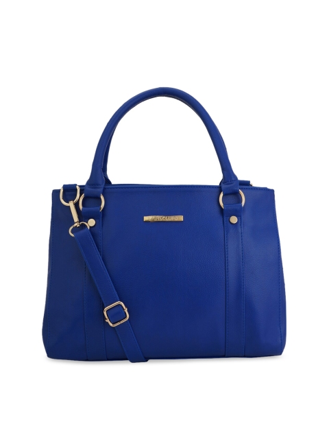 Lapis O Lupo Blue Solid Handheld Bag