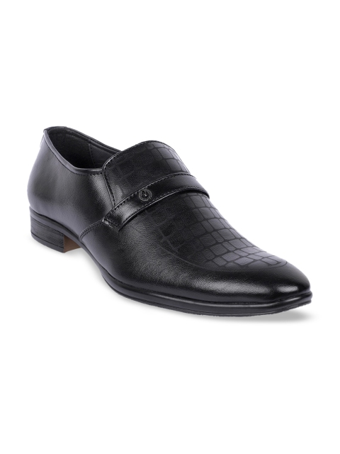 Respiro Men Black Lightweight Slip-On Sneakers