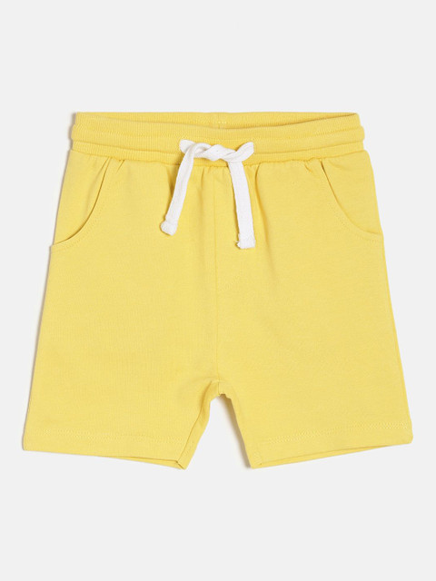 MINI KLUB Boys Yellow Solid Regular Fit Regular Shorts
MINI KLUB Boys Yellow Solid Regular Fit Regular Shorts