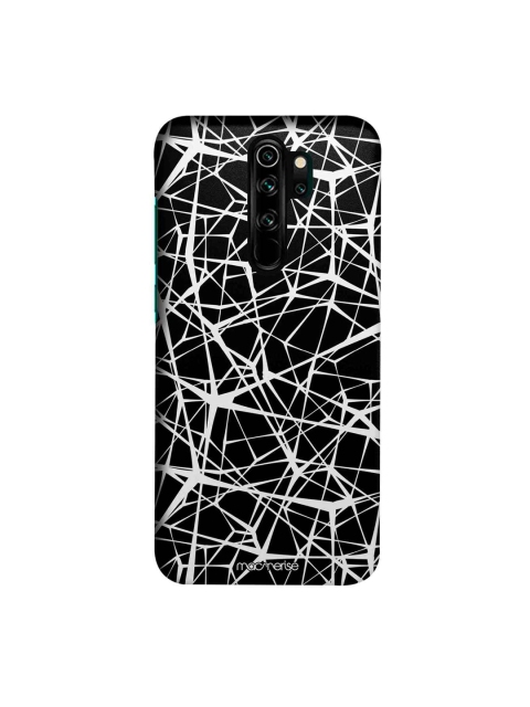 macmerise Black & White Grunge Web Sublime Xiaomi Redmi Note 8 Pro Back Case