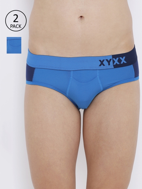 XYXX Men Pack Of 2 Blue Colourblocked Ultra-Soft Antimicrobial Basic Briefs XYBRF2PCKN172XXL
XYXX Men Pack Of 2 Blue Colourblocked Ultra-Soft Antimicrobial Basic Briefs XYBRF2PCKN172XXL