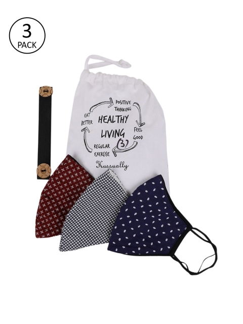 KASSUALLY Unisex 3 Pcs Assorted 3-Ply Anti-Pollution Reusable Protective Outdoor Masks
KASSUALLY Unisex 3 Pcs Assorted 3-Ply Anti-Pollution Reusable Protective Outdoor Masks