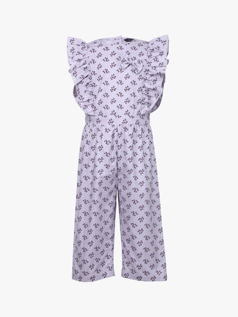 Tiddlywings Girls Multicoloured Floral Print Basic Jumpsuit with Frill Details, Multi
Tiddlywings Girls Multicoloured Floral Print Basic Jumpsuit with Frill Details, Multi
