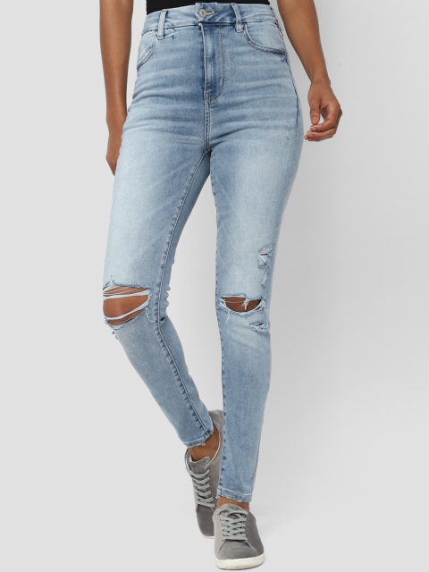 AMERICAN EAGLE OUTFITTERS Women Blue Slim Fit Mid-Rise Mildly Distressed Stretchable Jeans
AMERICAN EAGLE OUTFITTERS Women Blue Slim Fit Mid-Rise Mildly Distressed Stretchable Jeans