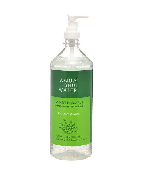 Aqua Shui Water Instant Hand Rub 1000 ml, White