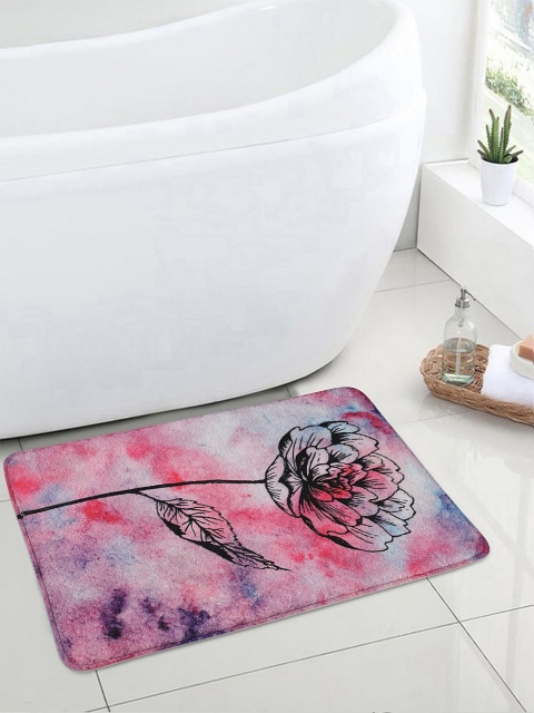 Cortina Set Of 2 Pink Bath Rugs