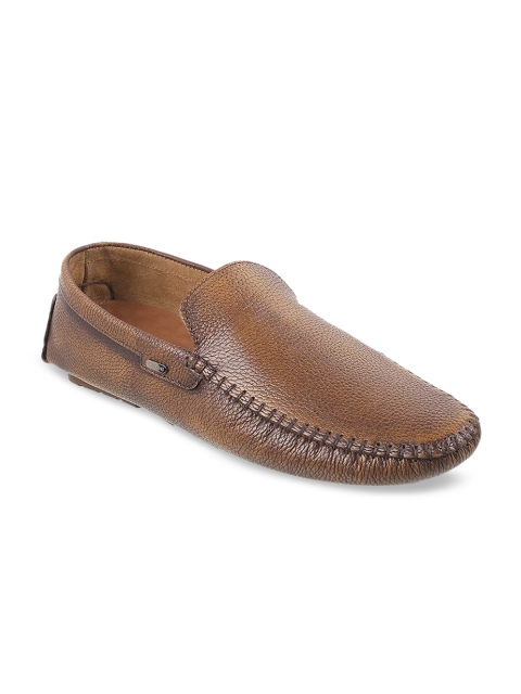 Mochi Men Tan Driving Shoes