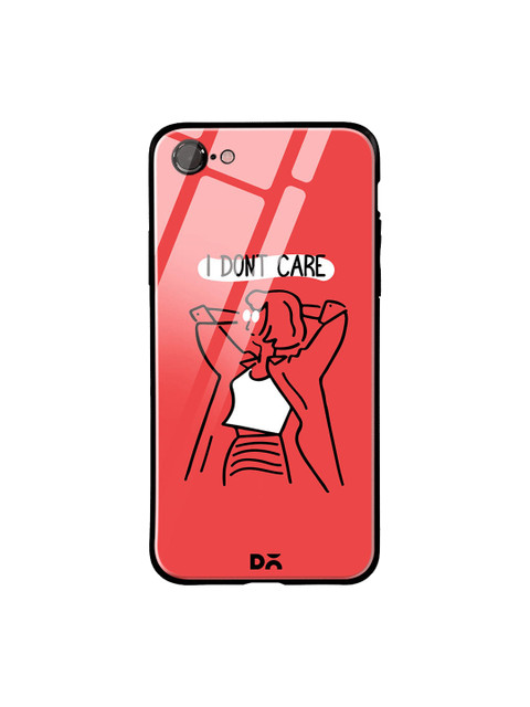 DailyObjects Red & White I Don't Care iPhone 7 Glass Case
DailyObjects Red & White I Don't Care iPhone 7 Glass Case