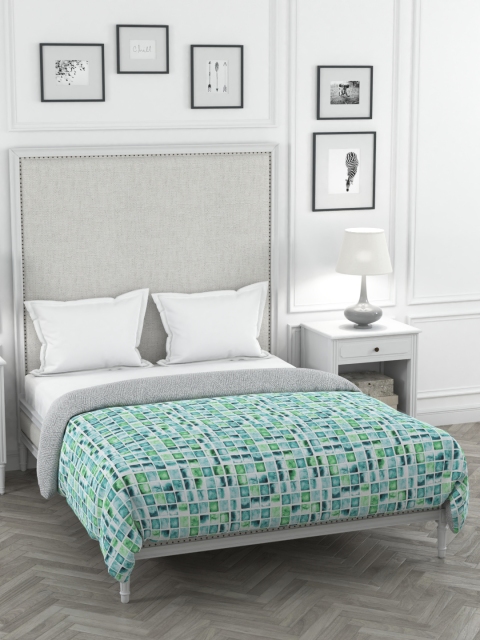 Portico New York White & Green Geometric Mild Winter 120 GSM Double Bed Comforter
Portico New York White & Green Geometric Mild Winter 120 GSM Double Bed Comforter