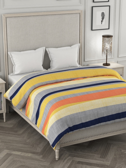 Portico New York Multicoloured Striped Mild Winter 120 GSM Double Bed Comforter, Multi
Portico New York Multicoloured Striped Mild Winter 120 GSM Double Bed Comforter, Multi