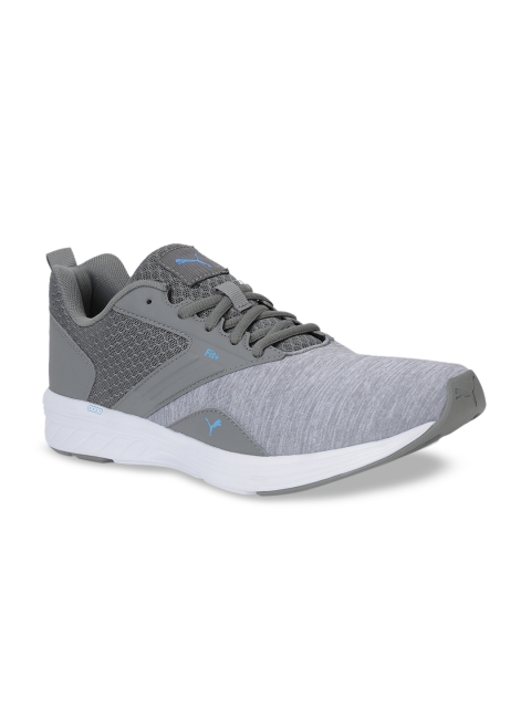 Puma Unisex Grey NRGY Comet Mesh Walking Shoes