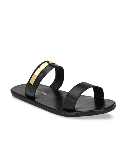 Big Fox Men Black Comfort Sandals