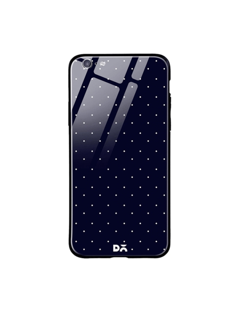 DailyObjects Navy Blue & White Constellation Dots iPhone 6S Glass Cover