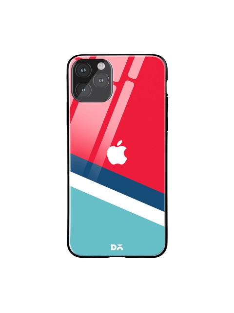 DailyObjects Red & Blue Winter Angles iPhone 11 Pro Glass Case